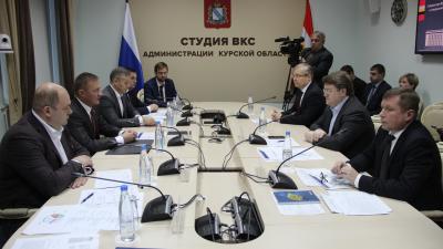 Руководство «Квадры» обсудило будущую концессию с губернатором Курской области и главой Курска